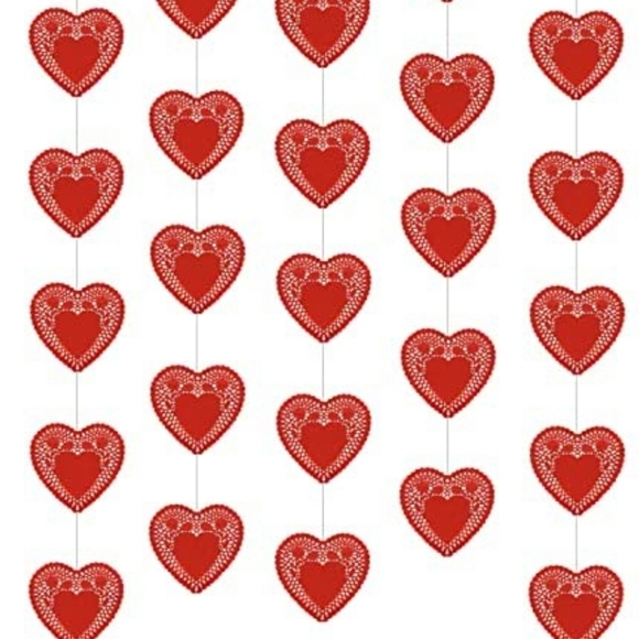 Heart paper doilies π - Picture 10 of 11